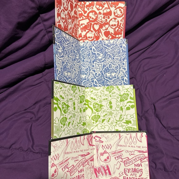 monster high books 1-4 bundle. excellent quality😻 - Picture 6 of 6